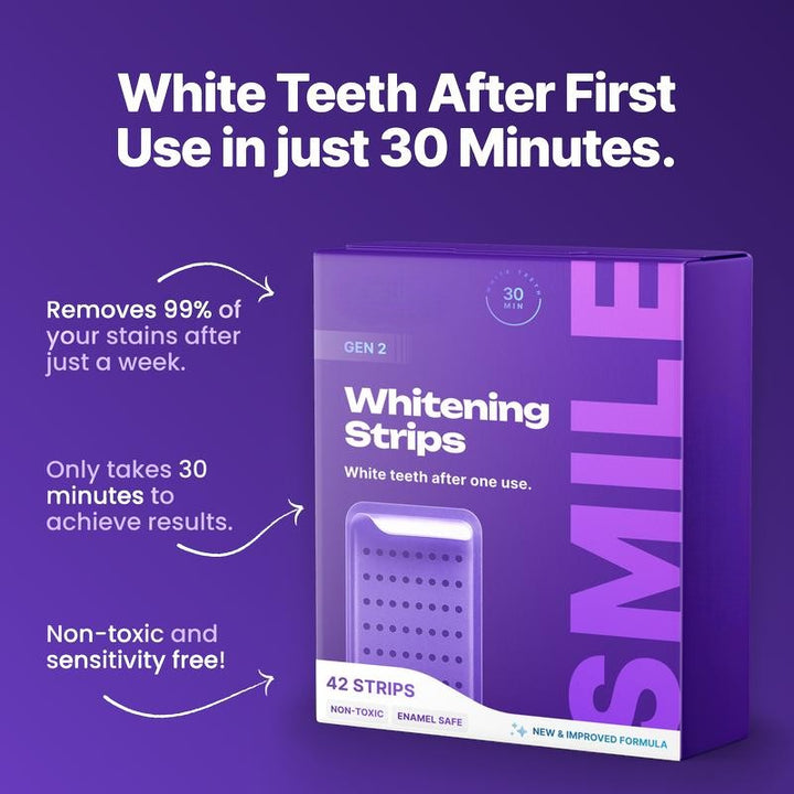 Purity® Purple Teeth Whitening Strips